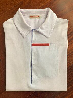 vintage PRADA polo shirt